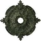 Ekena Millwork Benson Classic Medallion (Canopies up to 6 1/2"), 28 3/8"OD x 3 3/4"ID x 1 5/8"P, Painted Turtle CM28BEPTC - alternate 1